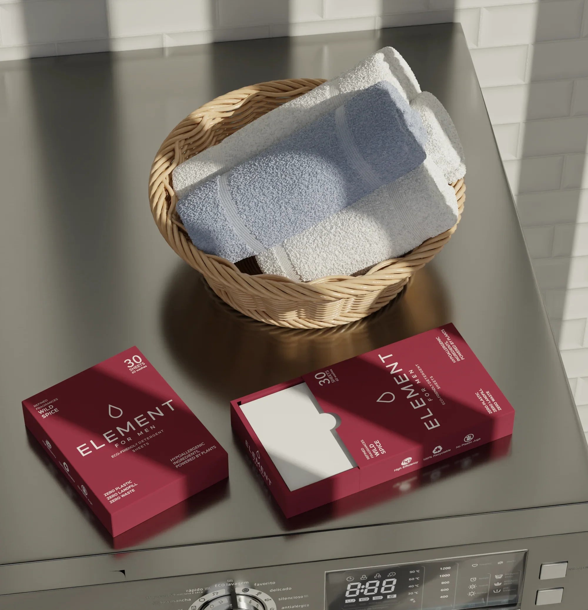 Laundry Detergent Sheets - Wild Spice Scent