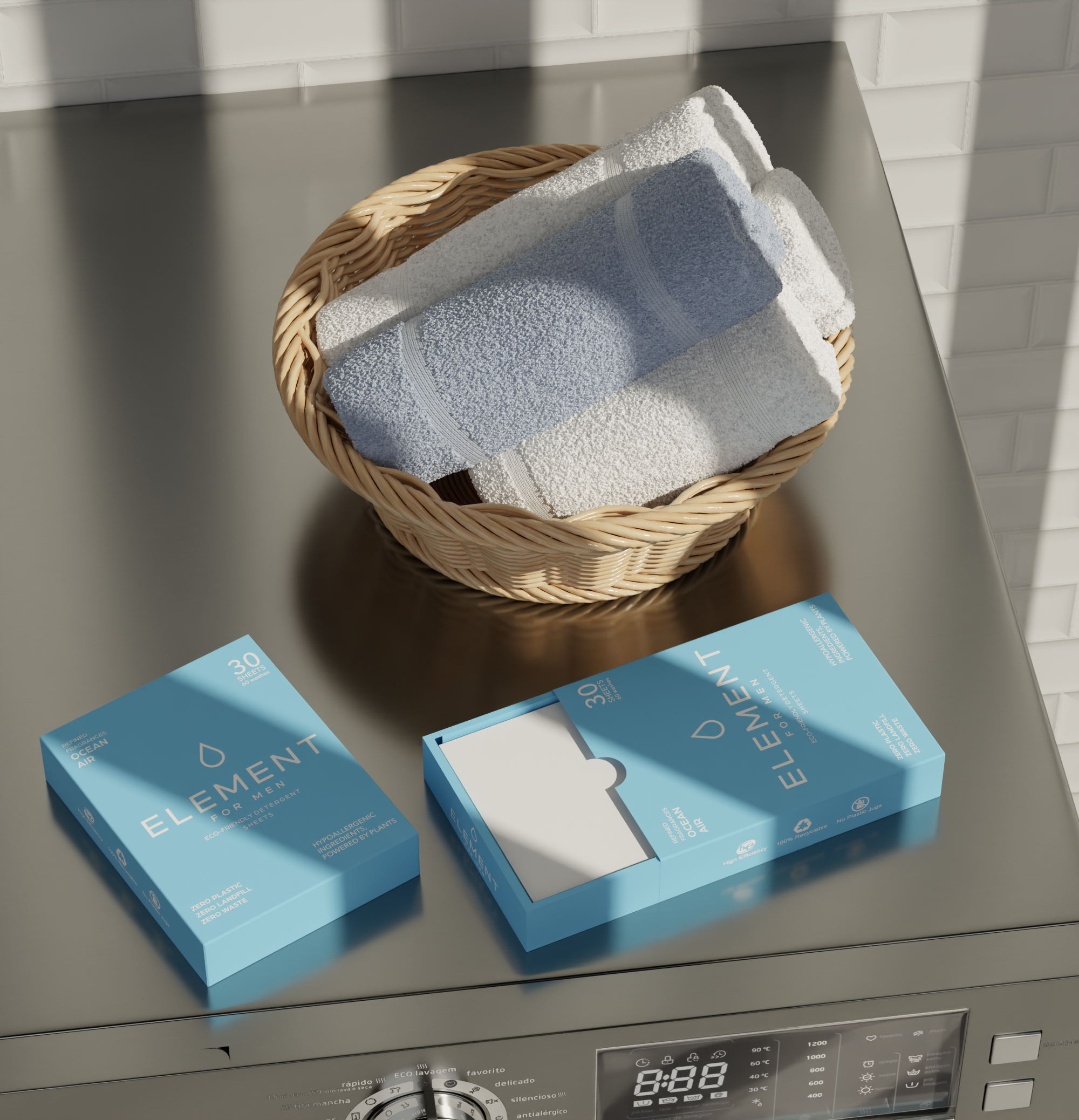 Laundry Detergent Sheets - Ocean Air