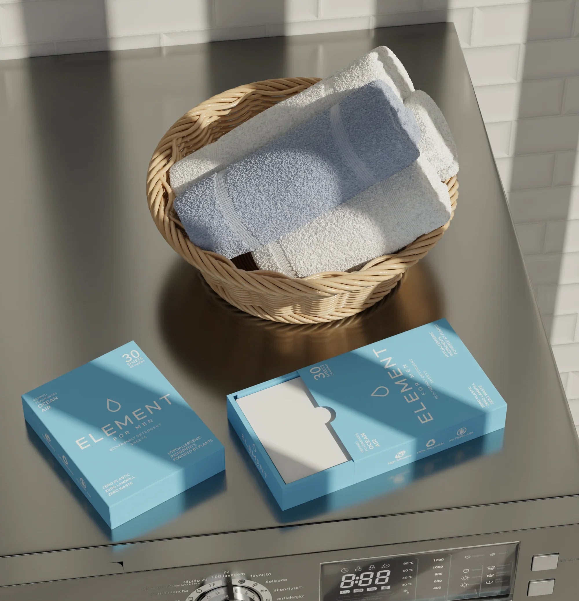 Laundry Detergent Sheets - Ocean Air Scent